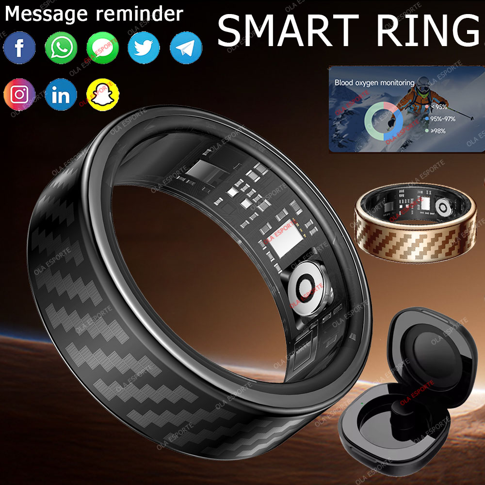 Newest Smart Ring Call Message - Smartwatch Health Watches recension och pris