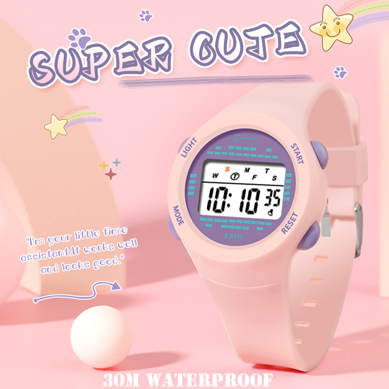 Children's Electronic Watch Gi - Smartwatch Digital Watches For Kid Boy With Alarm recension och pris