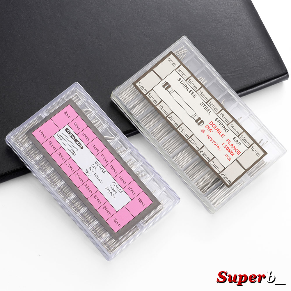 360pcs Dia 1.3mm/1.5mm/1.8mm S - Spring Bar Tool recension och pris