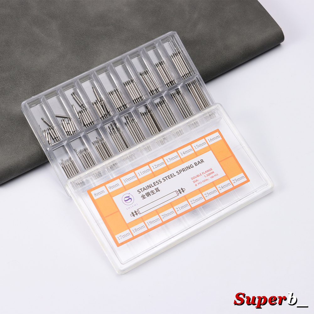 360pcs Dia 1.3mm/1.5mm/1.8mm S - Spring Bar Tool recension och pris