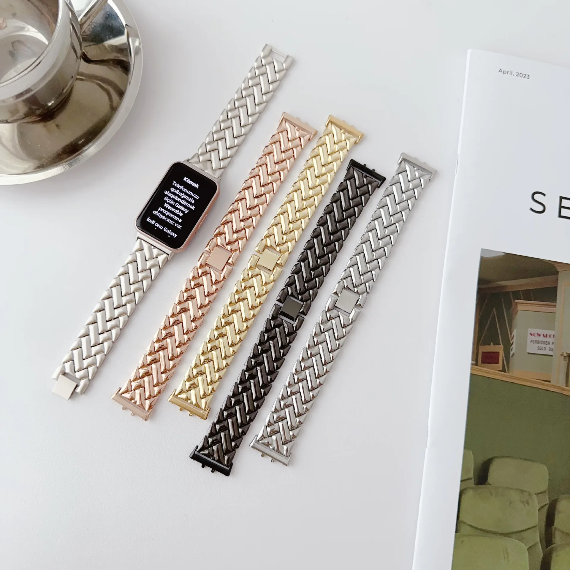 New Wristband Metal Strap for  - Smartwatch New Watches For Men recension och pris