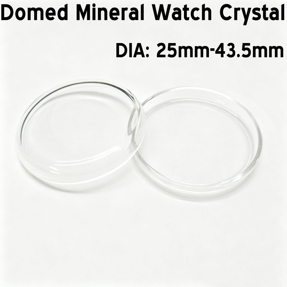 Lid Shaped High Domed Mineral  - Watch Crystal Replacement recension och pris