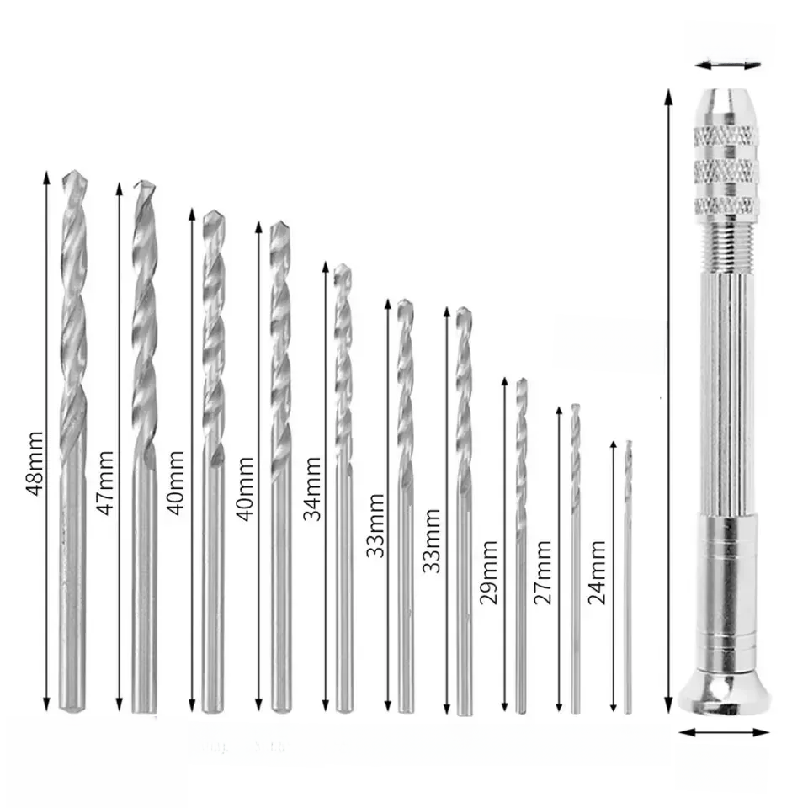 0.8-3.0mm Mini Hand Drill Wood - Watch Es recension och pris