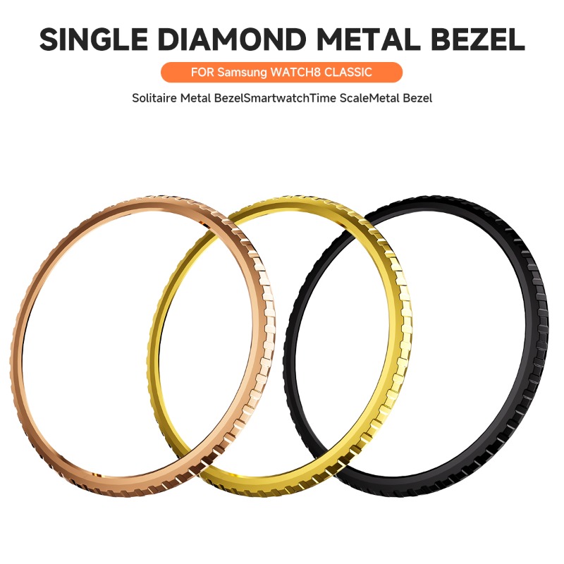 Metal Bezel Cover for Samsung  - Smartwatch Ring Watches recension och pris