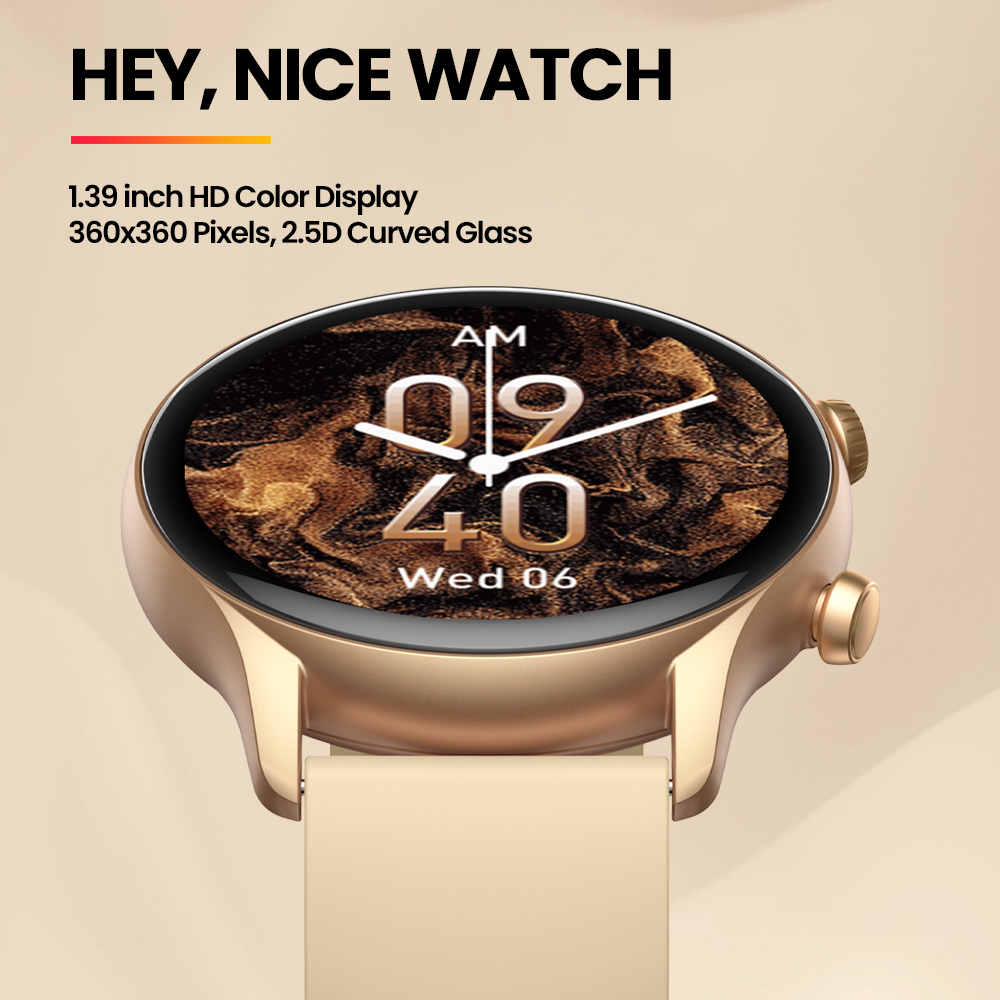 New Zeblaze Btalk 3 Plus Voice - Smartwatch New Watches For Men recension och pris