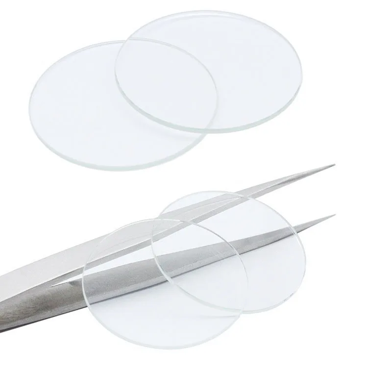 Set of 2PCS Thickness 1.5mm Fl - Watch Crystal Replacement recension och pris