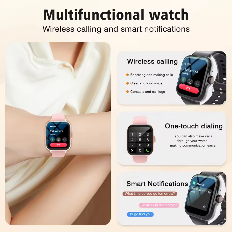 Latest Upgraded Fashion Design - Smartwatch Latest Watches For Men recension och pris