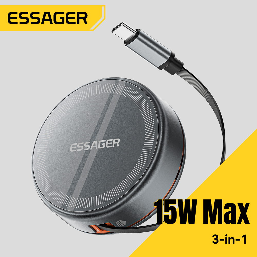 Essager 15W 3 in 1 Magnetic Wi - Smartwatch Apple Watch recension och pris