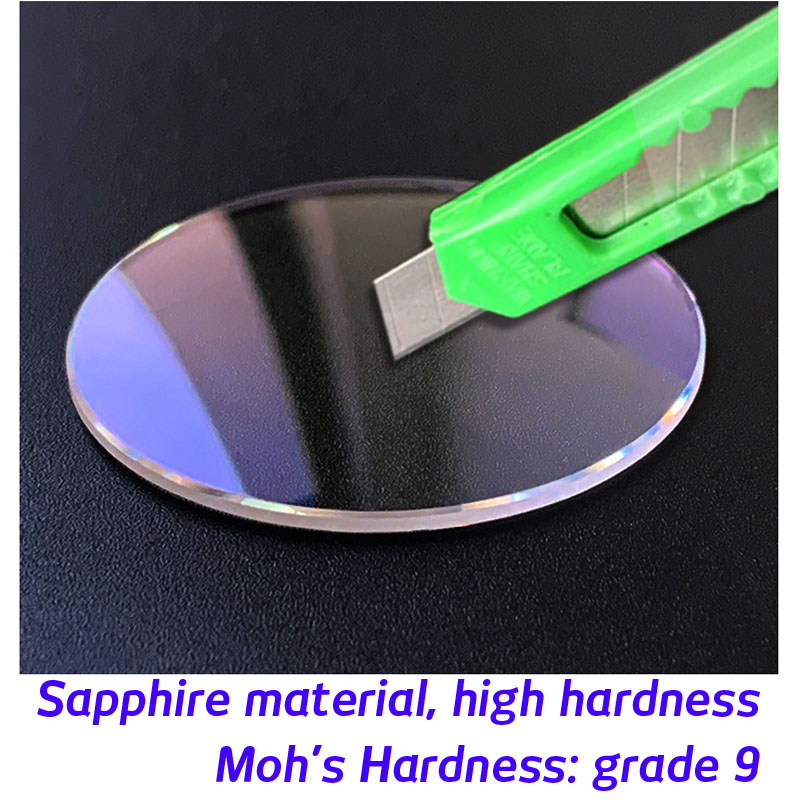 Blue AR Coating Sapphire 2mm D - Watch Crystal Replacement recension och pris