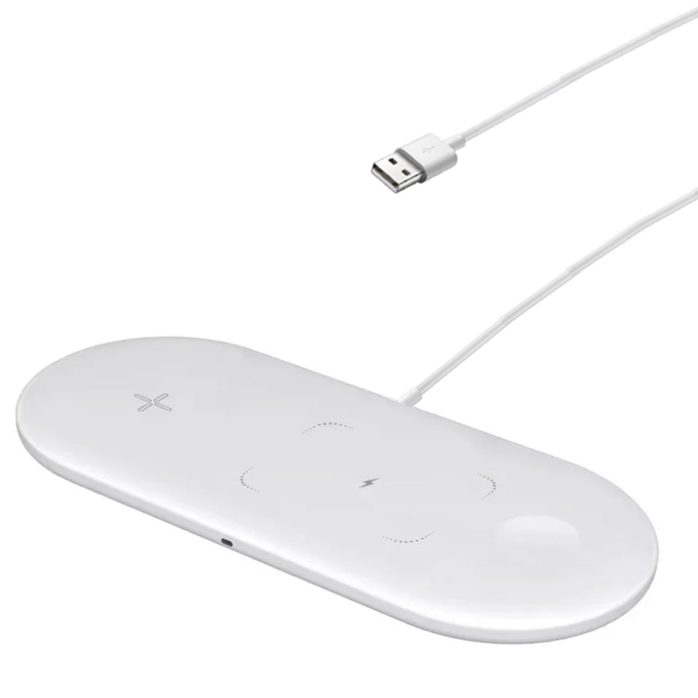3-in-1 Wireless Charging Pad F - Smartwatch Apple Watch recension och pris