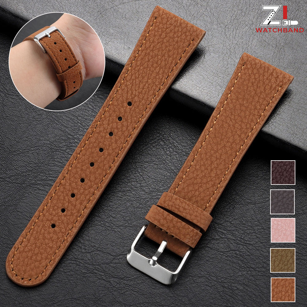 Lychee Pattern Leather Watchst - Smartwatch Purple Watches For Women recension och pris