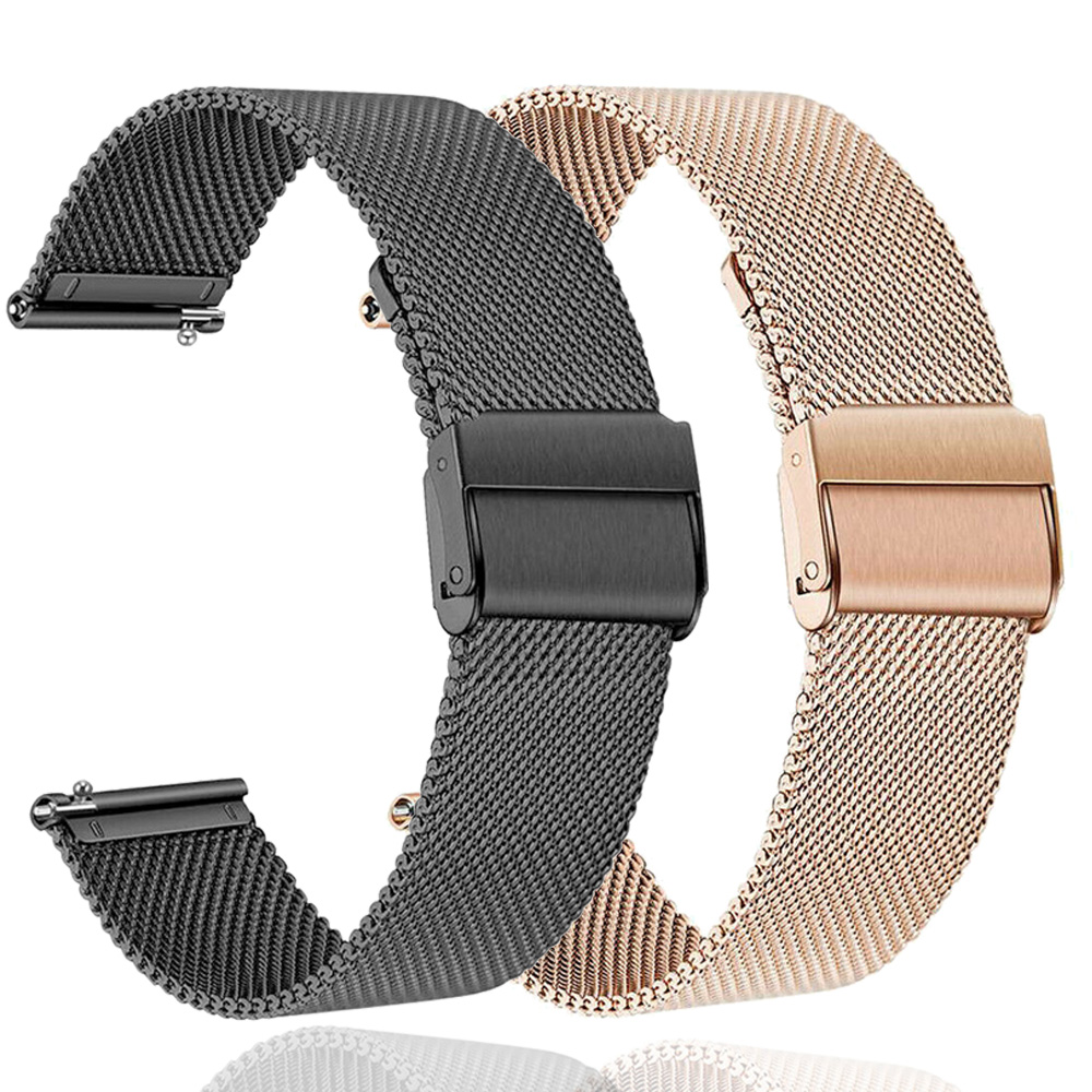 22mm Stainless Steel Strap For - Fossil Watches Smartwatch Hybrid recension och pris