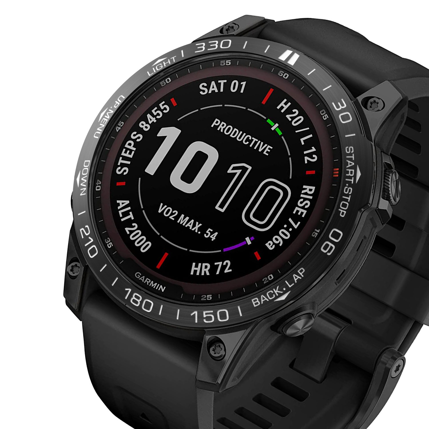 Metal Styling Bezel for Garmin - Smartwatch Ring Watches recension och pris