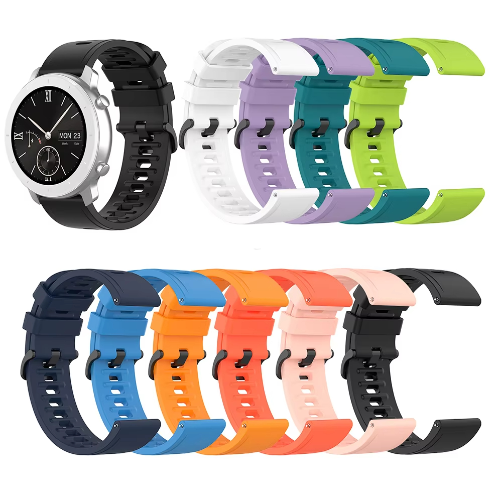 22mm Silicone Watchband Wristb - Smartwatch Pebble Watches recension och pris