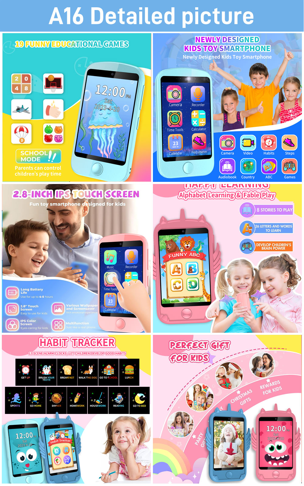 2G 4G Kids Smart Watch Phone G - Smartwatch Watches For Kid Boy Waterproof recension och pris