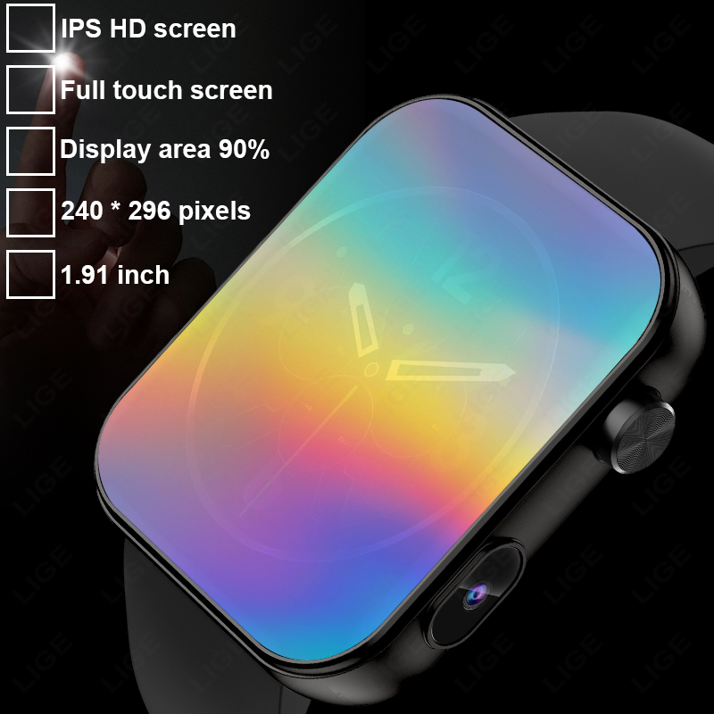 LIGE With Camera Can Take phot - Smartwatch Latest Watches For Men recension och pris