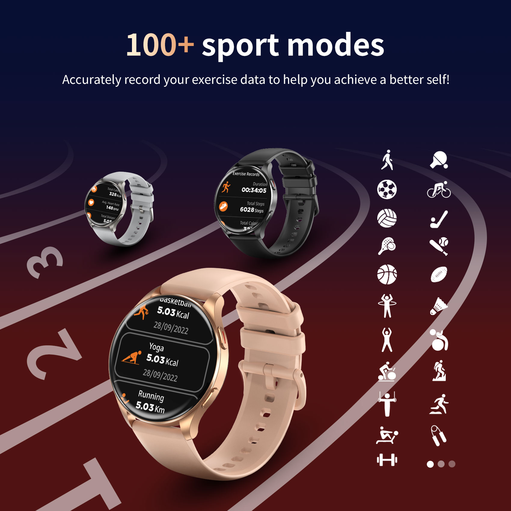 Blackview X20 Smart Watch with - Smartwatch Latest Watches For Men recension och pris