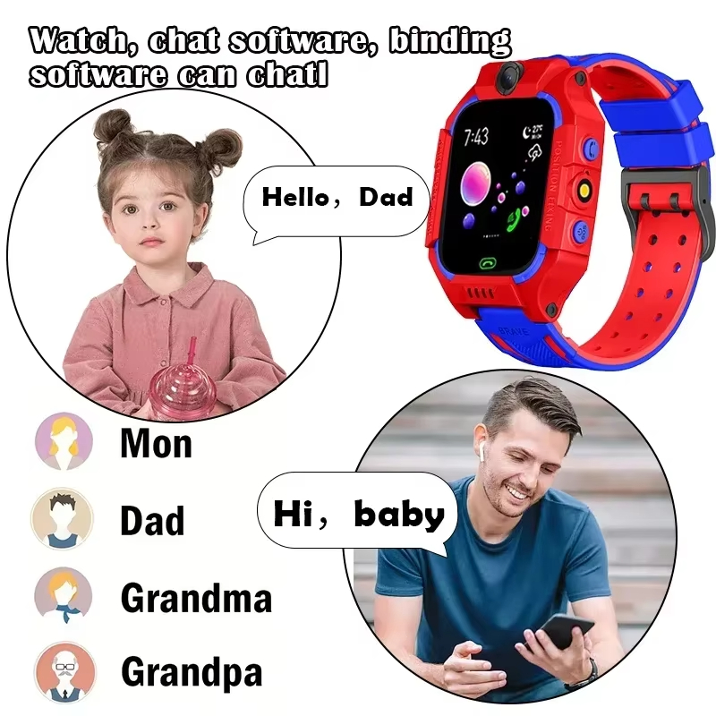 Lenov 5G Child Camera Smart Wa - Smartwatch Watches For Kid Boy Waterproof recension och pris