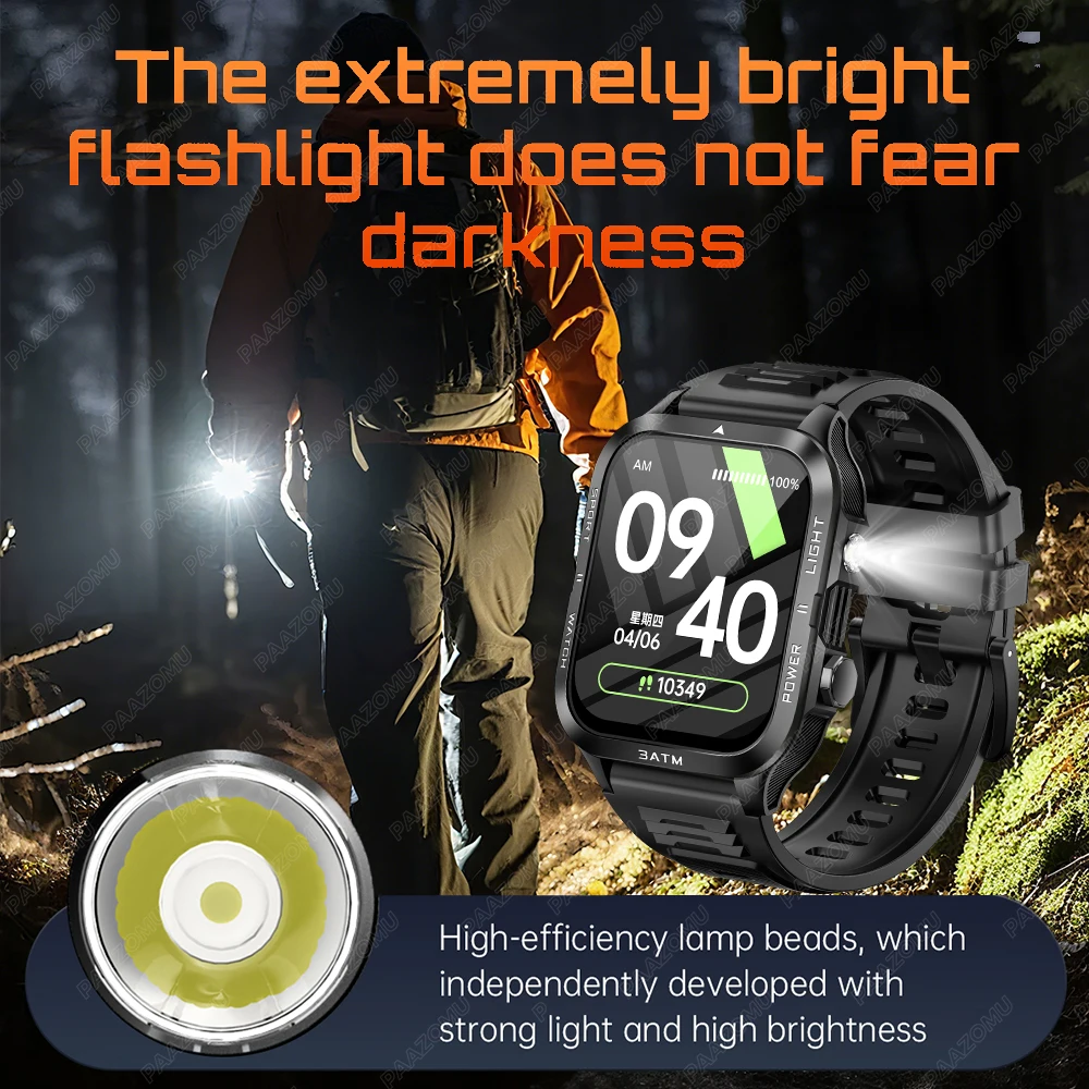 Military Grade SmartWatch Men  - Smartwatch Health Watches recension och pris