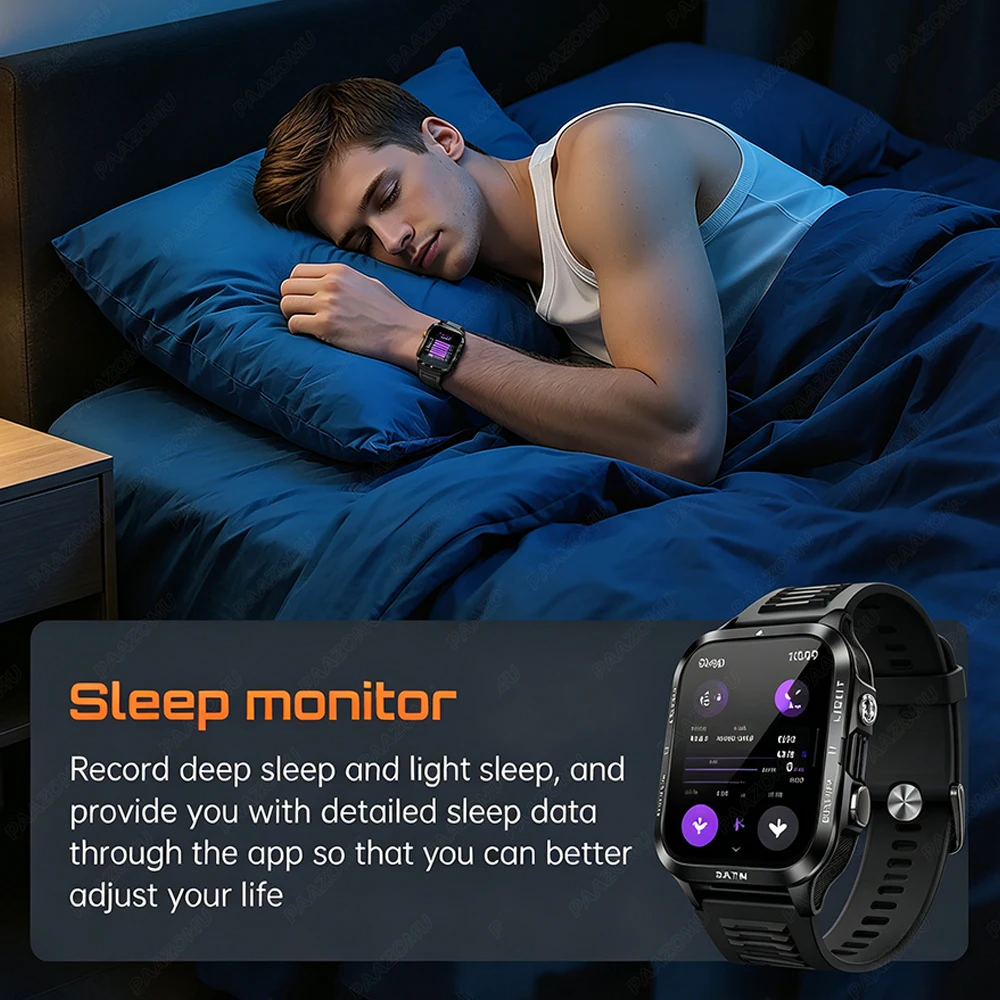 Military Grade SmartWatch Men  - Smartwatch Health Watches recension och pris