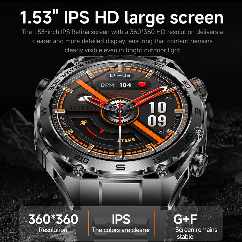 2026 Outdoor Smart Watch 1.53' - Smartwatch Purple Watches For Women recension och pris
