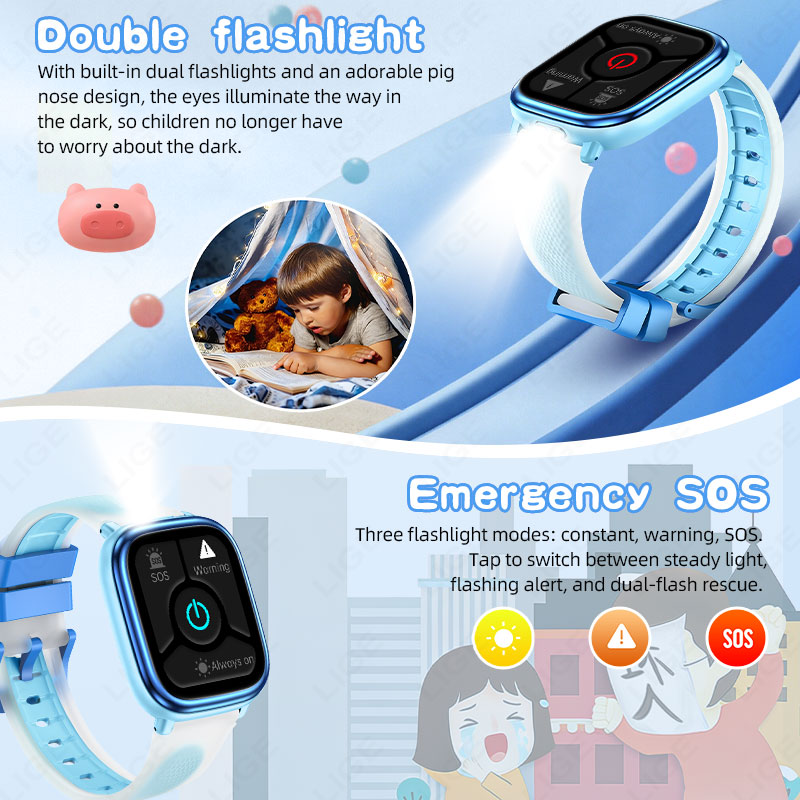 LIGE Kids Girls Boys Present S - French Connection Watches Smartwatch App recension och pris