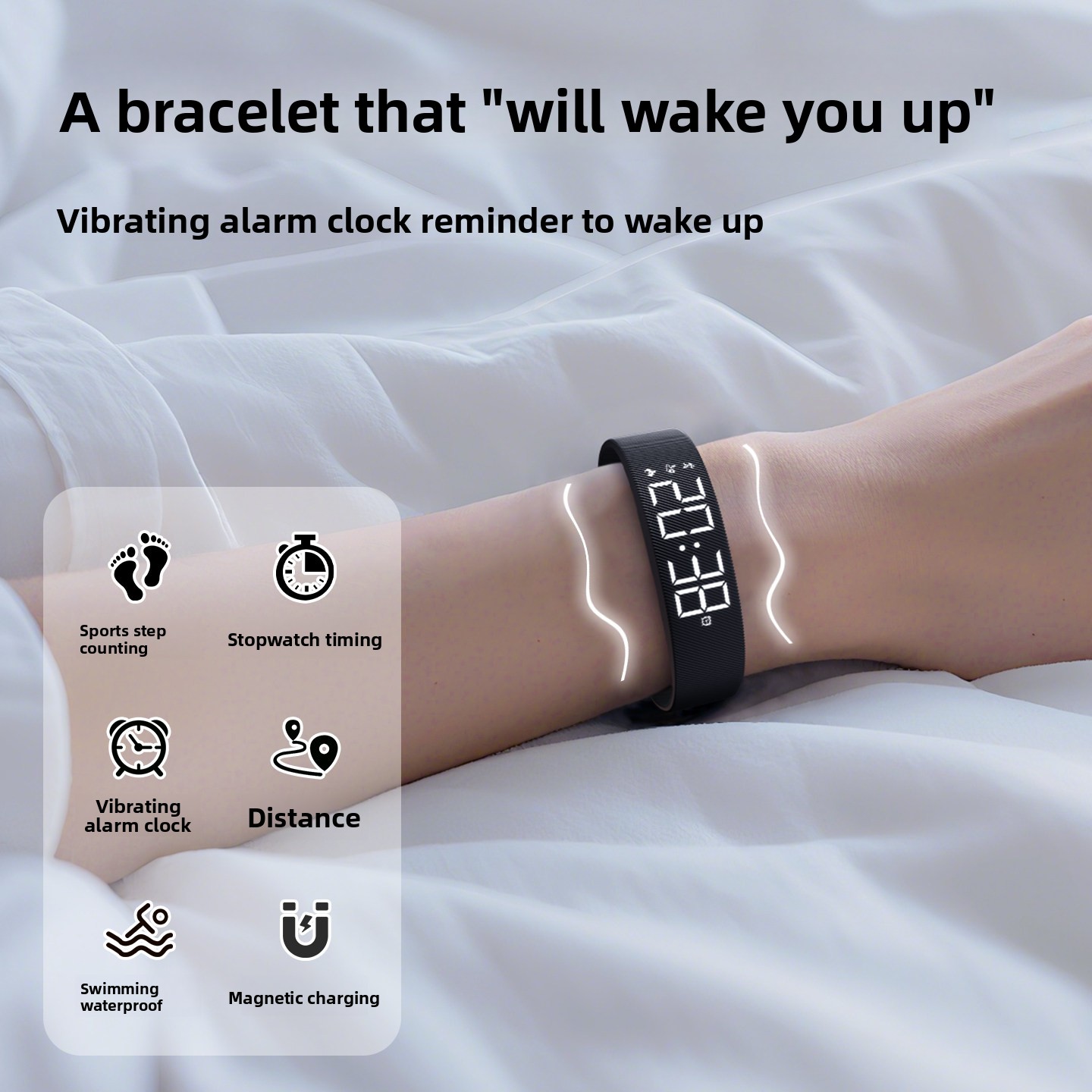 2026 New Korean Simple Watch W - Smartwatch Digital Watches For Kid Boy With Alarm recension och pris