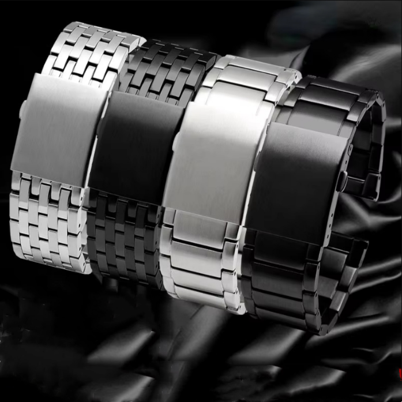 22 24 26 28mm Solid Stainless  - Watch Esim recension och pris