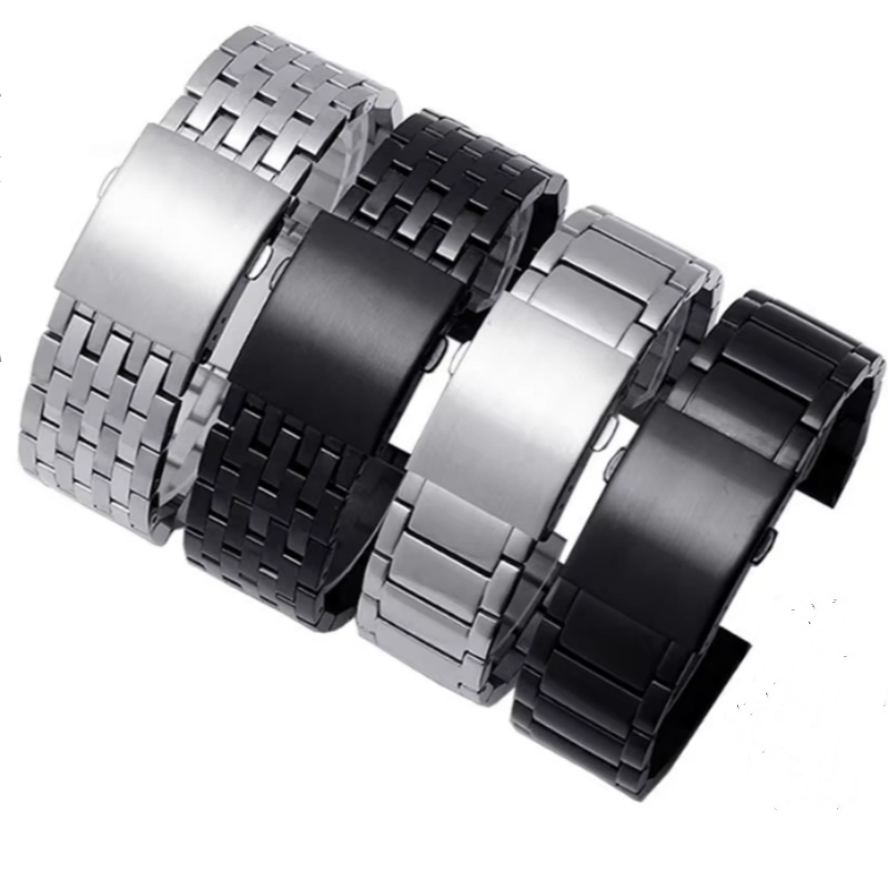 22 24 26 28mm Solid Stainless  - Watch Esim recension och pris